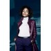 Moneypenny Spectre Leather Trench Coat
